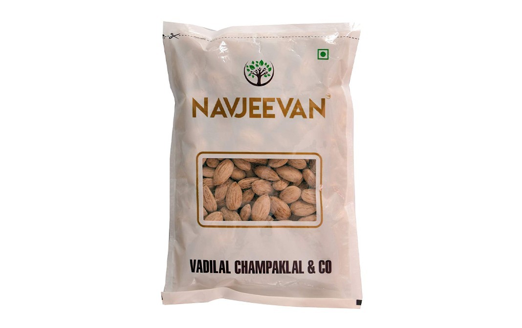 Navjeevan California Almonds Salted (Medium Size)   Pack  250 grams
